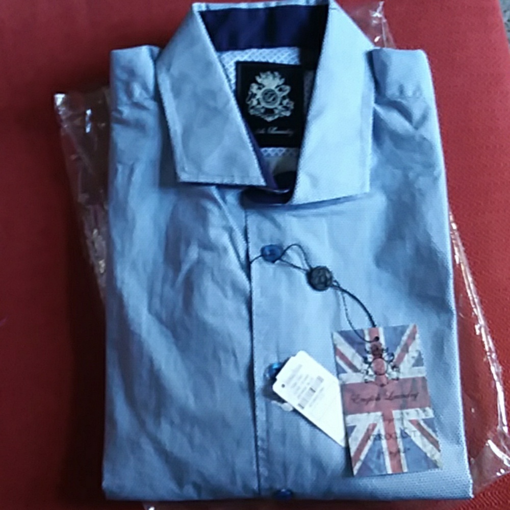 English laundry short sleeve shirt size large